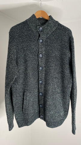 Button Sweater L