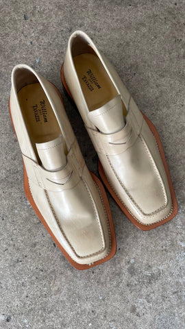 William Beige Loafers 43