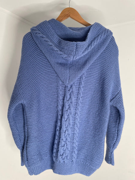 Periwinkle Knit Sweater XL