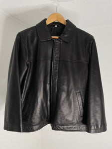 Leather Box Jacket S
