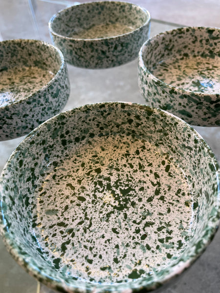 Green Speck Coasters