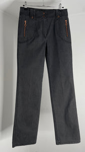 Grey Zip Pants IT40
