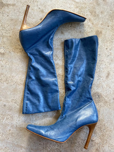 Blue Sock Boot 39