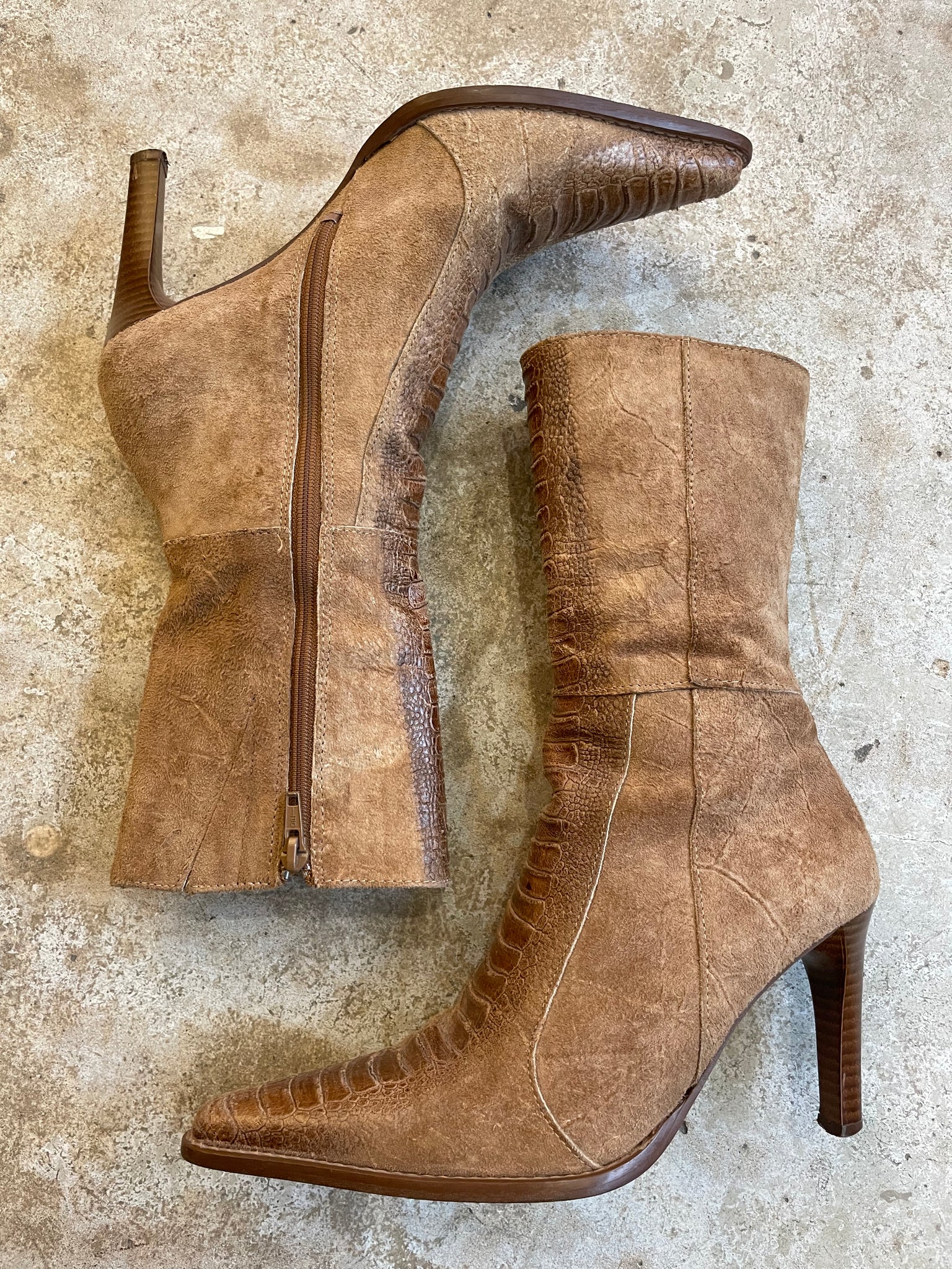 Beige Rep Boots 38