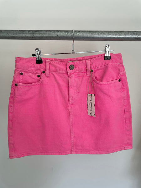 Pink Denim Skirt 29