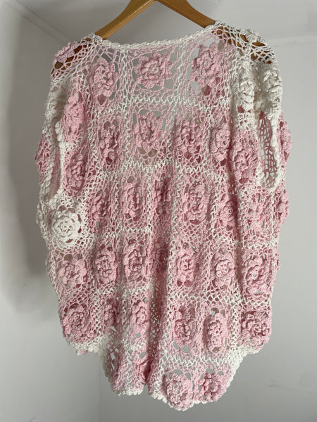 Rose Crochet Tank XL