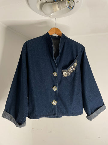 Jewel Denim Jacket M