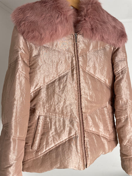 Blush Fur Jacket IT46
