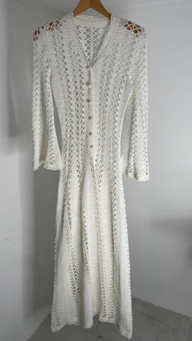 Angel Crochet Dress M