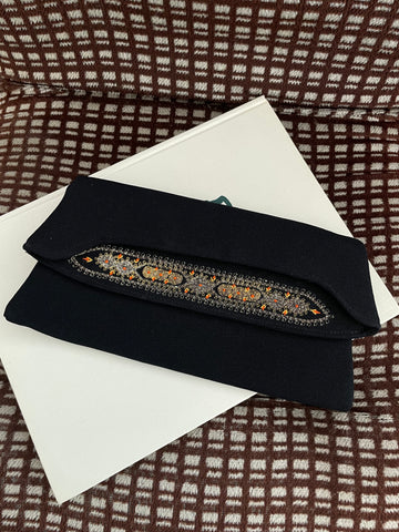 Black Design Clutch