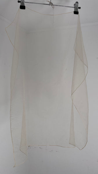 Ivory Silk Scarf