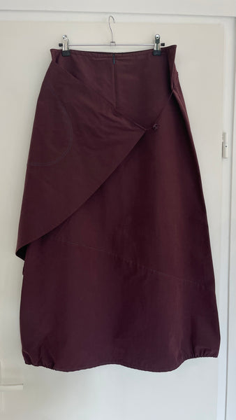 Deep Maroon Sport Skirt 38