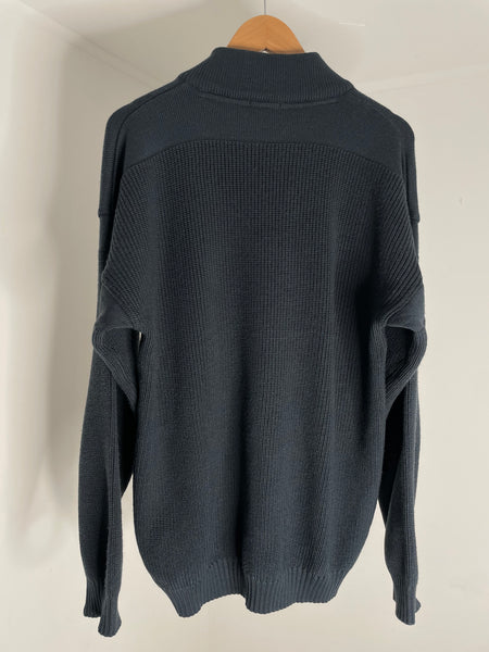 Midnight Wool Sweater XL