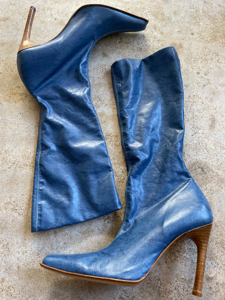 Blue Sock Boot 39