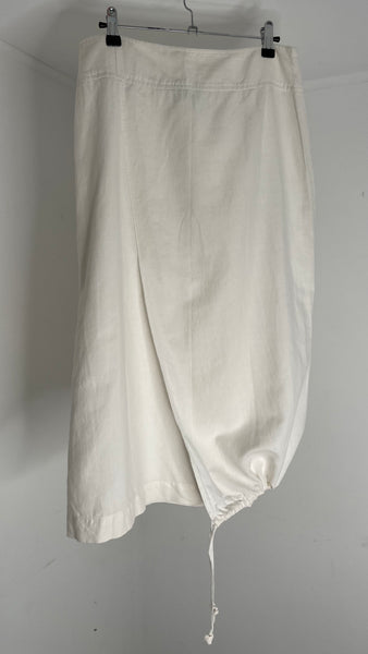 Linen Scrunch Skirt 38