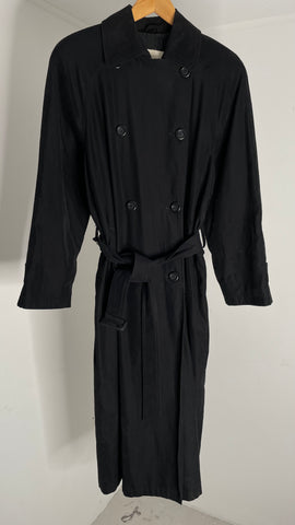 Black Trench Coat M