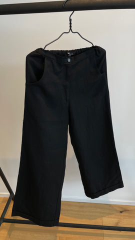 Wide Wool Pant S