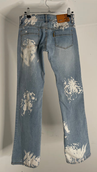 Dollhouse Paint Jeans 28