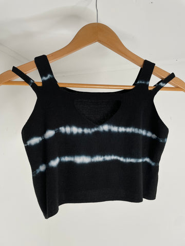 Zap Cutout Tank Top OS