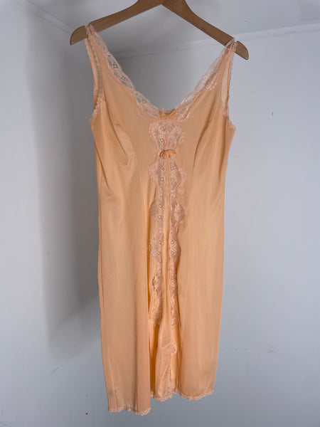 Peach Slip Dress OS