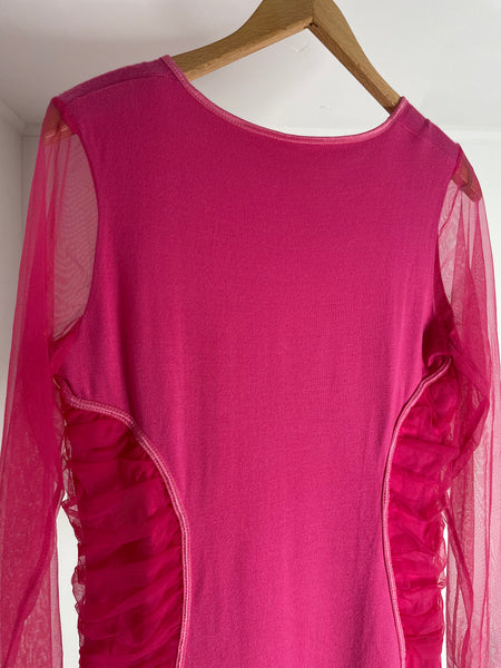 Pink Tulle Top M