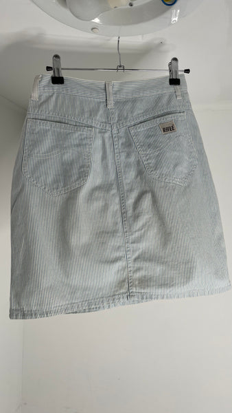 Denim Stripes Skirt W27