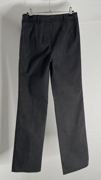 Grey Zip Pants IT40