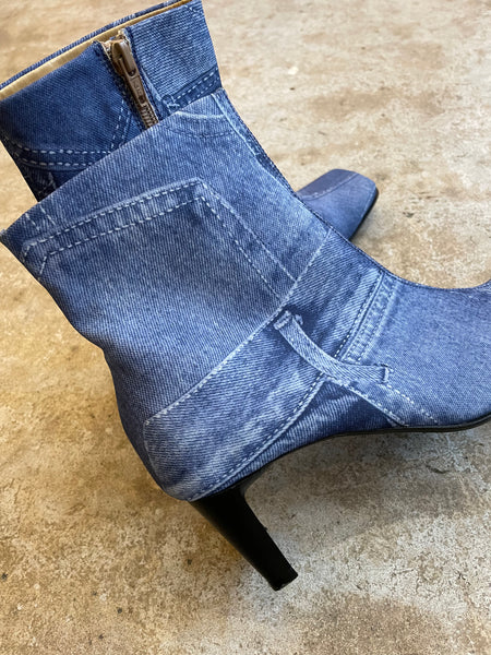 Denim Boots 38