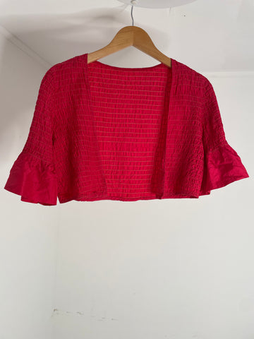 Raspberry Crop Jacket S