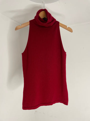 Burgundy Cashmere Turtle XS