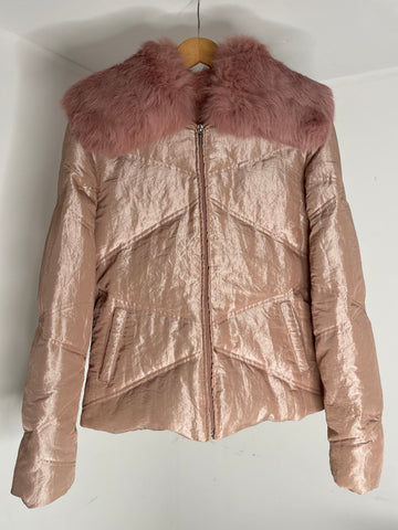 Blush Fur Jacket IT46